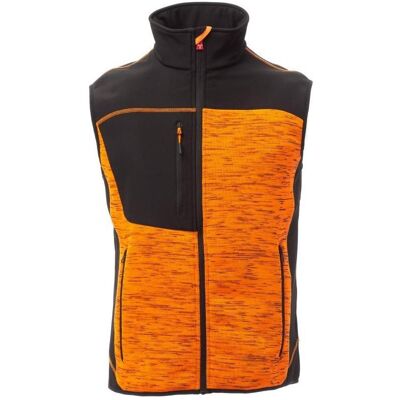 Payper, Herren, Westen, Tour Strickweste, Schwarz, Orange, (L) Payper, Herren, Westen, Tour Strickweste, Schwarz, Orange, (L)