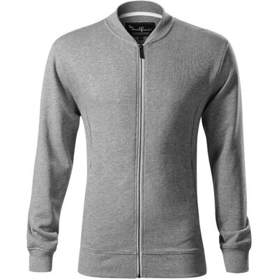 Malfini, Herren, Pullover, Bomber M MLI-45312 sweatshirt, Grau, Silber, (3XL) Malfini, Herren, Pullover, Bomber M MLI-45312 sweatshirt, Grau, Silber, (3XL)