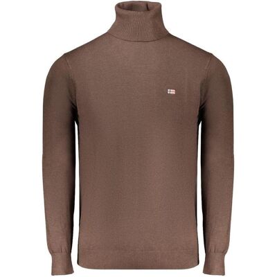 Norway 1963, Herren, Pullover, Marrone Polyamide Men Sweater, Braun, (3XL) Norway 1963, Herren, Pullover, Marrone Polyamide Men Sweater, Braun, (3XL)