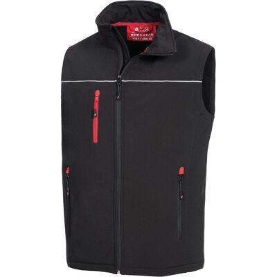 Nitras, Herren, Westen, 471.03 Softshellweste "Apache" Grösse M in schwarz, Schwarz, (M) Nitras, Herren, Westen, 471.03 Softshellweste "Apache" Grösse M in schwarz, Schwarz, (M)