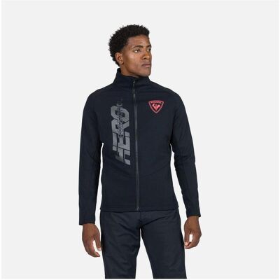 Rossignol, Herren, Pullover, Neues Hero Classique Clim Sweatshirt, Schwarz, (S) Rossignol, Herren, Pullover, Neues Hero Classique Clim Sweatshirt, Schwarz, (S)