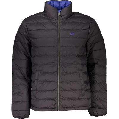 La Martina, Herren, Winterjacken, Schwarze Polyamid Herren Jacke, Schwarz, (M) La Martina, Herren, Winterjacken, Schwarze Polyamid Herren Jacke, Schwarz, (M)