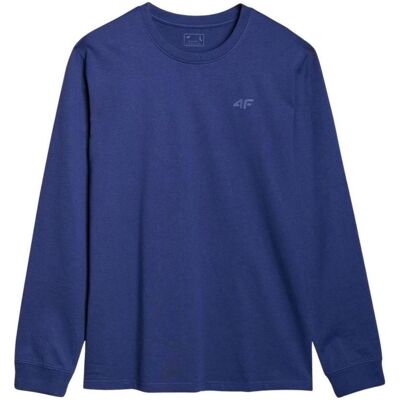 4F, Herren, Shirts, Langarm-T-Shirt, Blau, (S) 4F, Herren, Shirts, Langarm-T-Shirt, Blau, (S)