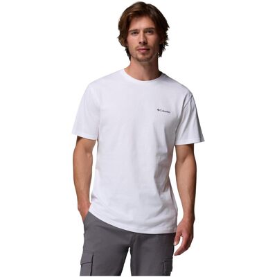 Columbia, Herren, Shirts, CSC Basic Logo Short Sleeve, Weiss, (M) Columbia, Herren, Shirts, CSC Basic Logo Short Sleeve, Weiss, (M)