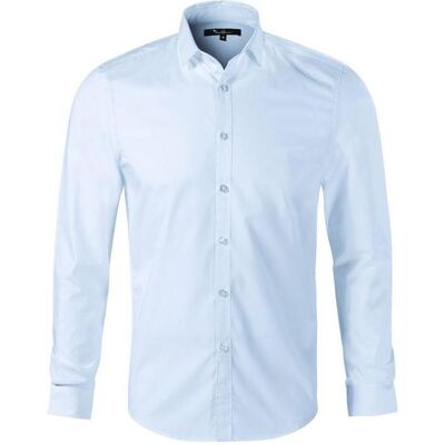 Malfini, Herren, Hemden, Dynamic M MLI-26282 light blue shirt, Blau, (S) Malfini, Herren, Hemden, Dynamic M MLI-26282 light blue shirt, Blau, (S)
