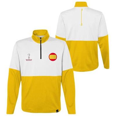 Outerstuff, Herren, Pullover, Fifa Country 1/4 Zip Pullover Spanien mm, Mehrfarbig, (M) Outerstuff, Herren, Pullover, Fifa Country 1/4 Zip Pullover Spanien mm, Mehrfarbig, (M)
