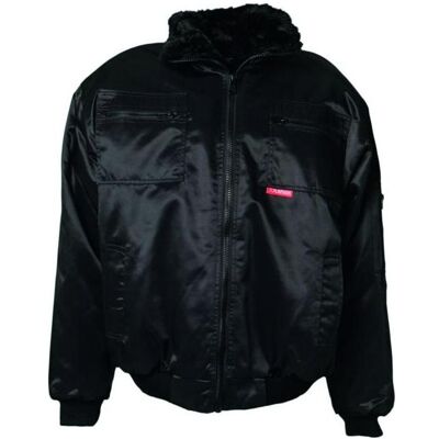 Planam, Herren, Winterjacken, Herren Pilotenjacke GLETSCHER schwarz Grösse M, Schwarz, (M) Planam, Herren, Winterjacken, Herren Pilotenjacke GLETSCHER schwarz Grösse M, Schwarz, (M)