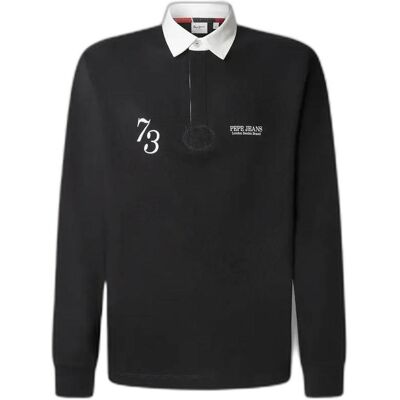 Pepe Jeans, Herren, Shirts, Cameron Polohemd, Schwarz, (L) Pepe Jeans, Herren, Shirts, Cameron Polohemd, Schwarz, (L)