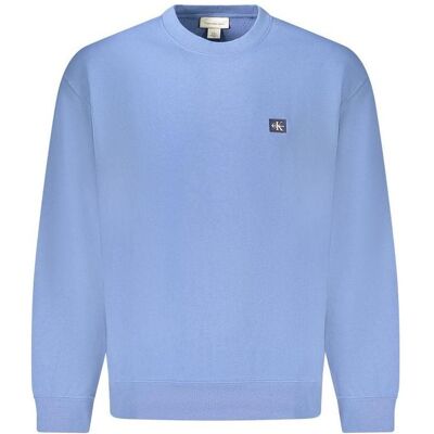 Calvin Klein Jeans, Herren, Pullover, Ls Eu Badge 350terry Cn Swtshrt, Blau, (XL) Calvin Klein Jeans, Herren, Pullover, Ls Eu Badge 350terry Cn Swtshrt, Blau, (XL)