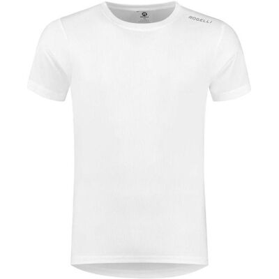 Rogelli Weiße Promo Leichtes Lauf-T-Shirt - T-Shirt Rogelli Weiße Promo Leichtes Lauf-T-Shirt - T-Shirt