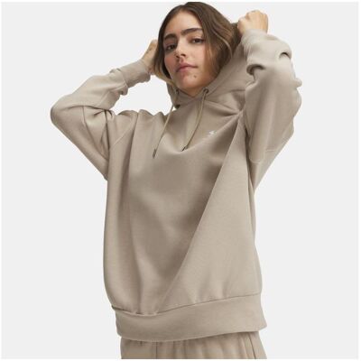 Under Armour, Damen, Pullover, Oversize-Hoodie aus Fleece mit Symbol, Grün, (S) Under Armour, Damen, Pullover, Oversize-Hoodie aus Fleece mit Symbol, Grün, (S)