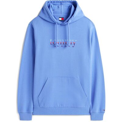 Tommy Jeans, Herren, Pullover, Tjm Reg Entry Dna Play Hood, Blau, (XXL) Tommy Jeans, Herren, Pullover, Tjm Reg Entry Dna Play Hood, Blau, (XXL)