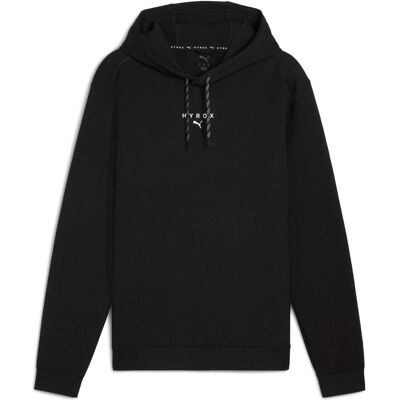 Puma Herren, Pullover, M x Hyrox Cloudspun Hoodie, Schwarz, (XL) Puma Herren, Pullover, M x Hyrox Cloudspun Hoodie, Schwarz, (XL)