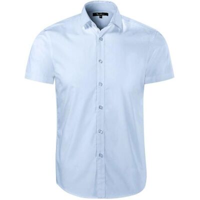 Malfini, Herren, Hemden, Flash M MLI-26082 light blue shirt, Blau, (XXL) Malfini, Herren, Hemden, Flash M MLI-26082 light blue shirt, Blau, (XXL)
