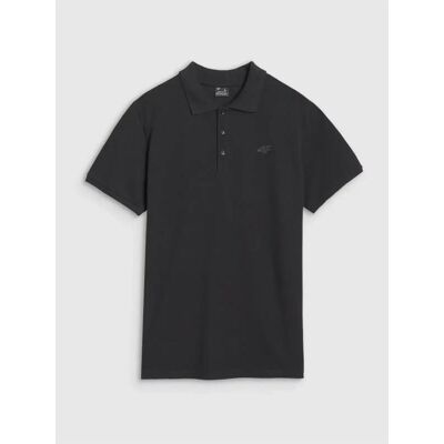 4F, Herren, Shirts, Poloshirt, Schwarz, (S) 4F, Herren, Shirts, Poloshirt, Schwarz, (S)