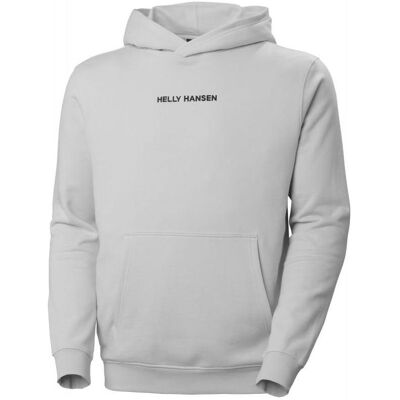 Helly Hansen, Herren, Pullover, Bluza Core Graphic Sweat Hoodie 53924 825 r. L, Grau, Silber, (L) Helly Hansen, Herren, Pullover, Bluza Core Graphic Sweat Hoodie 53924 825 r. L, Grau, Silber, (L)