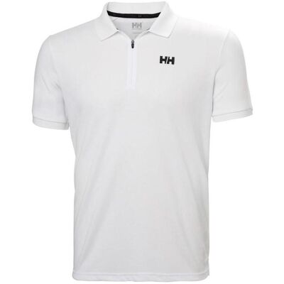 Helly Hansen, Herren, Shirts, Herren HP Poloshirt mit 1/2 Reissverschluss, Weiss, (L) Helly Hansen, Herren, Shirts, Herren HP Poloshirt mit 1/2 Reissverschluss, Weiss, (L)