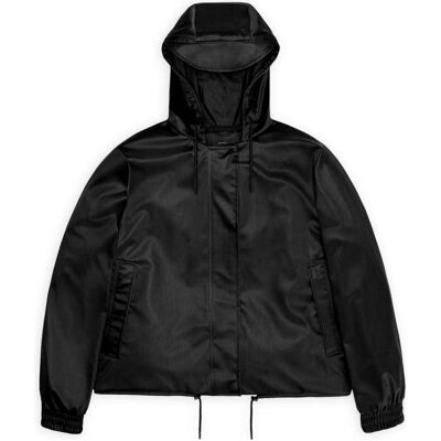 Rains, Damen, Regenjacken, Damen-Regenmantel von STRING, Schwarz, (L) Rains, Damen, Regenjacken, Damen-Regenmantel von STRING, Schwarz, (L)