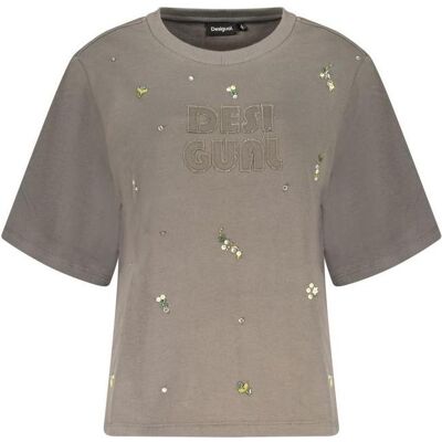 Desigual, Damen, Shirts, Oporto, Grau, (M) Desigual, Damen, Shirts, Oporto, Grau, (M)