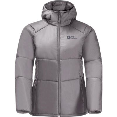 Jack Wolfskin, Damen, Outdoorjacken, Bergland Ins Hoody W (XL), Grau, XL Jack Wolfskin, Damen, Outdoorjacken, Bergland Ins Hoody W (XL), Grau, XL