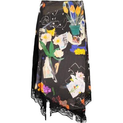 Desigual, Damen, Röcke, Arty, Schwarz, (XS) Desigual, Damen, Röcke, Arty, Schwarz, (XS)