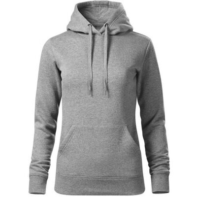 Malfini, Damen, Pullover, Cape Free W sweatshirt MLI-F1412, Silber, Grau, (XXL) Malfini, Damen, Pullover, Cape Free W sweatshirt MLI-F1412, Silber, Grau, (XXL)