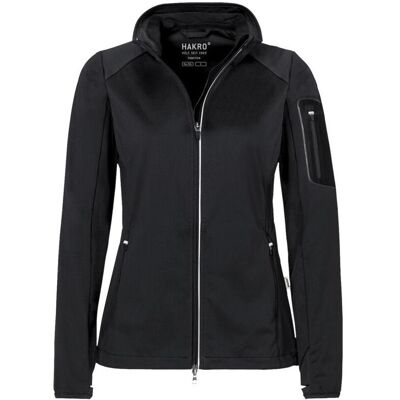 Hakro, Damen, Outdoorjacken, Light-Softshelljacke Sidney (L), Schwarz, L Hakro, Damen, Outdoorjacken, Light-Softshelljacke Sidney (L), Schwarz, L