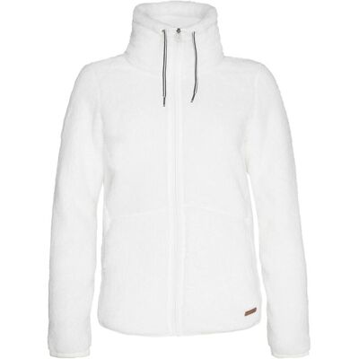 Protest, Damen, Pullover, RIRI full zip top, Weiss, (44, XXL) Protest, Damen, Pullover, RIRI full zip top, Weiss, (44, XXL)