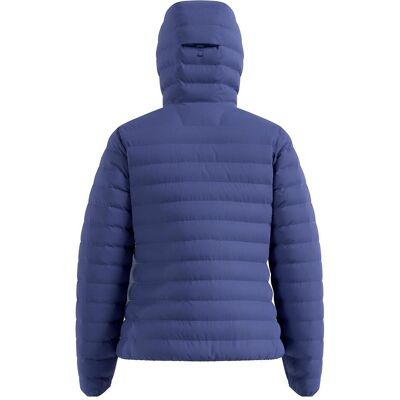 Odlo, Damen, Winterjacken, Kompakte X-Alp Daunenjacke mit Kapuze 2.0, Blau, (L) Odlo, Damen, Winterjacken, Kompakte X-Alp Daunenjacke mit Kapuze 2.0, Blau, (L)