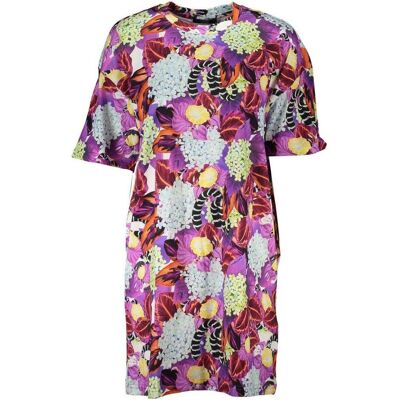 Cavalli Class, Damen, Kleider, Viola Cotton Women Dress, Violett, (XS) Cavalli Class, Damen, Kleider, Viola Cotton Women Dress, Violett, (XS)