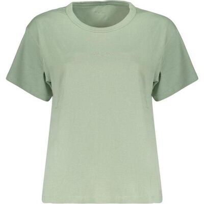 Pepe Jeans, Damen, Shirts, Green Cotton T-Shirt, Grün, (L) Pepe Jeans, Damen, Shirts, Green Cotton T-Shirt, Grün, (L)