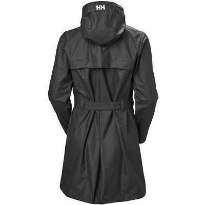 Helly Hansen, Damen, Mäntel, Kirkwall II Regenmantel für Damen, Schwarz Helly Hansen, Damen, Mäntel, Kirkwall II Regenmantel für Damen, Schwarz