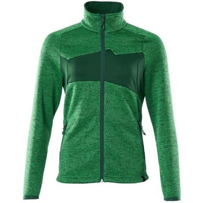 Mascot, Damen, Pullover, Strickpullover mit Reissverschluss, Damen Strickjacke Grösse XL, grasgrün/grün, Grün, (XL) Mascot, Damen, Pullover, Strickpullover mit Reissverschluss, Damen Strickjacke Grösse XL, grasgrün/grün, Grün, (XL)