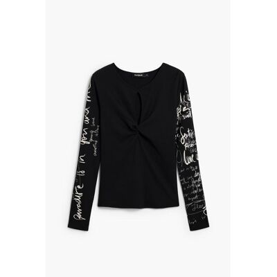 Desigual, Damen, Shirts, Zagreb, Schwarz, (XL) Desigual, Damen, Shirts, Zagreb, Schwarz, (XL)