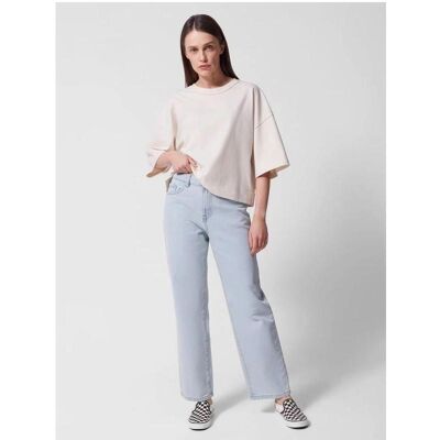 Outhorn, Damen, Jeans, Damenjeans mit geradem Bein, Blau, (S) Outhorn, Damen, Jeans, Damenjeans mit geradem Bein, Blau, (S)