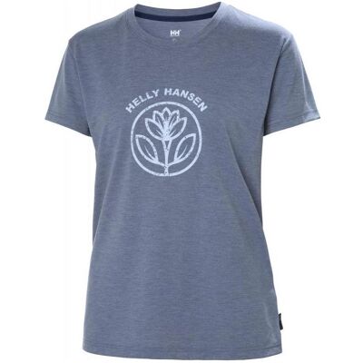 Helly Hansen, Damen, Shirts, Women's Skog Recycled Graphic Tee, Grau, (XS) Helly Hansen, Damen, Shirts, Women's Skog Recycled Graphic Tee, Grau, (XS)