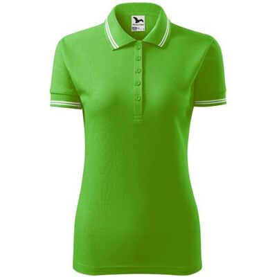 Adler, Damen, Shirts, Urban W MLI-22092 green apple polo shirt, Grün, (XXL) Adler, Damen, Shirts, Urban W MLI-22092 green apple polo shirt, Grün, (XXL)