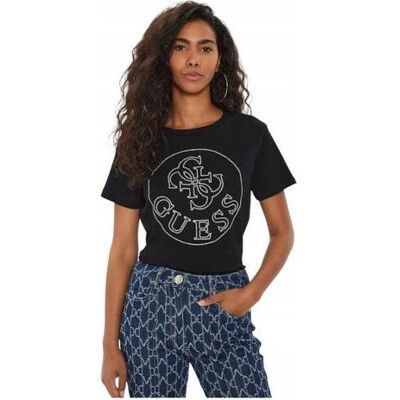 Guess Damen, Shirts, Noémie Damen T-Shirt, (S) Guess Damen, Shirts, Noémie Damen T-Shirt, (S)