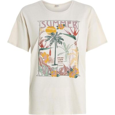 MGA, Damen, Shirts, Frauen T-Shirt Prtesse T-Shirt, Weiss, (40, L) MGA, Damen, Shirts, Frauen T-Shirt Prtesse T-Shirt, Weiss, (40, L)