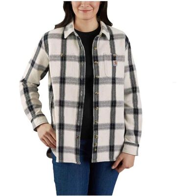 Carhartt, Damen, Hemden, Koszula Damska Heav Twill Loose Fi Malt, Braun, (XS) Carhartt, Damen, Hemden, Koszula Damska Heav Twill Loose Fi Malt, Braun, (XS)