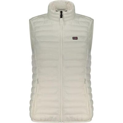 Norway 1963, Damen, Westen, White Polyamide Women's Vest, Weiss, (XXL) Norway 1963, Damen, Westen, White Polyamide Women's Vest, Weiss, (XXL)