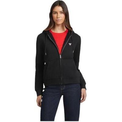 Guess Damen, Pullover, Gj Zip Hood Damen-Sweatshirt, (XS) Guess Damen, Pullover, Gj Zip Hood Damen-Sweatshirt, (XS)