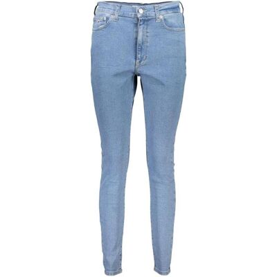 Tommy Hilfiger Damen, Jeans, Azzurro Cotton Women Jeans, Blau, (30) Tommy Hilfiger Damen, Jeans, Azzurro Cotton Women Jeans, Blau, (30)