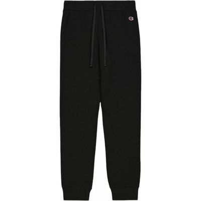 Champion, Damen, Hosen, Spodnie damskie Rib Cuff czarne 117550 KK001 M, Schwarz, (M) Champion, Damen, Hosen, Spodnie damskie Rib Cuff czarne 117550 KK001 M, Schwarz, (M)