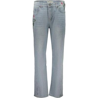 Desigual, Damen, Jeans, Blue Cotton Straight-Leg Jeans, Blau, (34) Desigual, Damen, Jeans, Blue Cotton Straight-Leg Jeans, Blau, (34)