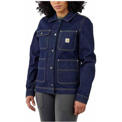 Carhartt, Damen, Westen, Kurtka Rugged Flex Denim Basin, Blau, (M) Carhartt, Damen, Westen, Kurtka Rugged Flex Denim Basin, Blau, (M)