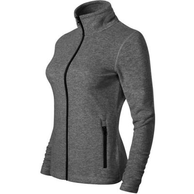 Malfini, Damen, Pullover, Micro Factor W fleece sweatshirt MLI-853M1, Schwarz, Grau, Silber, (XXL) Malfini, Damen, Pullover, Micro Factor W fleece sweatshirt MLI-853M1, Schwarz, Grau, Silber, (XXL)