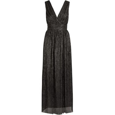 Apart Fashion, Damen, Kleider, Abendkleid mit Wickeleffekt, V-Ausschnitt und drapiertem Tailleneinsatz, Schwarz, (40) Apart Fashion, Damen, Kleider, Abendkleid mit Wickeleffekt, V-Ausschnitt und drapiertem Tailleneinsatz, Schwarz, (40)