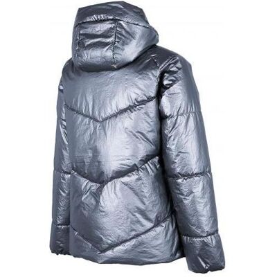 4F, Damen, Mäntel, Jacke, Blau 4F, Damen, Mäntel, Jacke, Blau