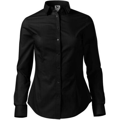 Malfini, Damen, Hemden, Style LS W MLI-22901 Shirt Black, Schwarz, (S) Malfini, Damen, Hemden, Style LS W MLI-22901 Shirt Black, Schwarz, (S)